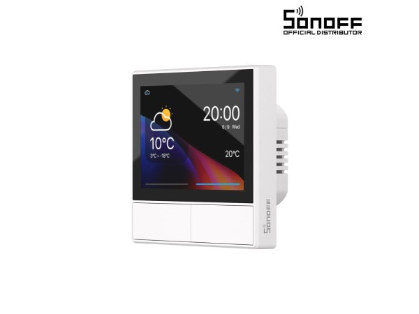 GloboStar® 80096 SONOFF NSPanel-EUW - Wi-Fi Smart Scene Wall Switch (86/EU Type) - Integrated HMI Touch Panel -  Smart Controller & Gateway for All Smart Devises