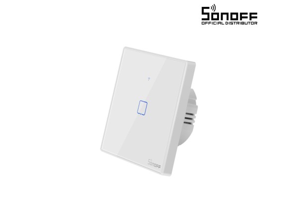 GloboStar® 80130 SONOFF T2EU1C-RF - 433MHz Wireless Smart Wall Touch Button Switch AC 100-240V Max 2A (2A/Way) 1 Way - RF Series GloboStar® 80130 SONOFF T2EU1C-RF - 433MHz Wireless Smart Wall Touch Button Switch AC 100-240V Max 2A (2A/Way) 1 Way - RF Series