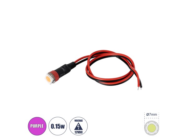 GloboStar® SMD-LED 81489 Υψηλής Ισχύος SMD LED 0.12W 15lm DC 12V - Φ0.7 x Υ2.3cm - Φούξια - Dimmable - 2 Χρόνια Εγγύηση GloboStar® SMD-LED 81489 Υψηλής Ισχύος SMD LED 0.12W 15lm DC 12V - Φ0.7 x Υ2.3cm - Φούξια - Dimmable - 2 Χρόνια Εγγύηση