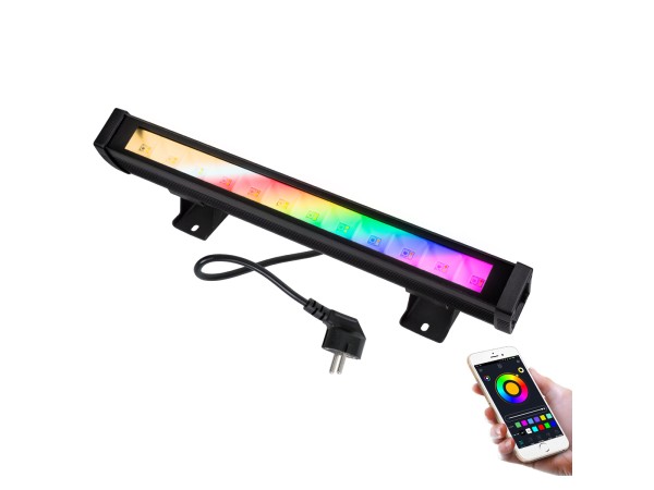 GloboStar® 85816 Μπάρα Εξωτερική LED SMD 5050 & 2835 20W 2000lm 180° AC 230V με Ασύρματο Wireless Bluetooth Αδιάβροχη IP66 Πολύχρωμη RGB+CCT Θερμό Λευκό 3000K - Λευκό Ημέρας 4500K - Ψυχρό Λευκό 6000K GloboStar® 85816 Μπάρα Εξωτερική LED SMD 5050 & 2835 20W 2000lm 180° AC 230V με Ασύρματο Wireless Bluetooth Αδιάβροχη IP66 Πολύχρωμη RGB+CCT Θερμό Λευκό 3000K - Λευκό Ημέρας 4500K - Ψυχρό Λευκό 6000K