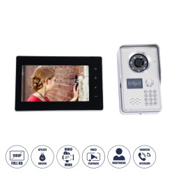 GloboStar® 86061 Σετ Θυροτηλεόρασης με Έγχρωμη Οθόνη Αφής 7
