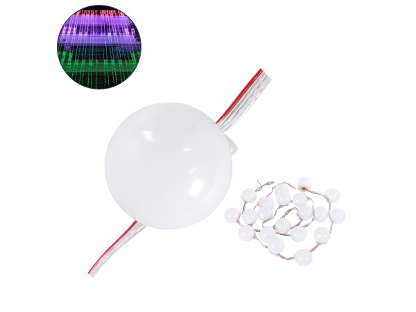 GloboStar® 90139 Digital Pixel Addressable Facade Module Chain String with 20 Spots - Ψηφιακή Αλυσίδα - Γιρλάντα με 20 Σποτ LED SMD 3535 15W 20LED 20PIXEL SPI/TTL Protocol IC UCS512B 900lm 240° DC 12V Αδιάβροχο IP67 Πολύχρωμο RGB - Μ200 x Π5 x Υ5cm - 3 Χρ GloboStar® 90139 Digital Pixel Addressable Facade Module Chain String with 20 Spots - Ψηφιακή Αλυσίδα - Γιρλάντα με 20 Σποτ LED SMD 3535 15W 20LED 20PIXEL SPI/TTL Protocol IC UCS512B 900lm 240° DC 12V Αδιάβροχο IP67 Πολύχρωμο RGB - Μ200 x Π5 x Υ5cm - 3 Χρ