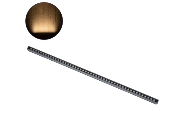 GLOBOSTAR® DIGIBAR 90211 Ψηφιακή Pixel Addressable Facade Μπάρα LED 12W 840lm 45° DC 24V Αδιάβροχο IP65 8 x Pixel Θερμό Λευκό 2700K Dimmable DMX512 SPI/TTL Protocol IC UCS512C4 - Bridgelux SMD Chip - Γκρι Ανθρακί - Μ100 x Π3.5 x Υ3.2cm - 3 Χρόνια Εγγύηση