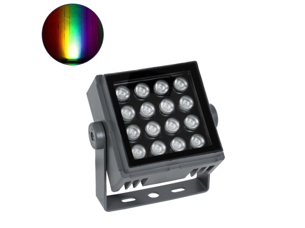 GLOBOSTAR® FLOODTINY 90370 Προβολέας Σποτ Wall Washer LED 27W 2295lm 3° DC 24V Αδιάβροχο IP65 Πολύχρωμο RGBW Dimmable DMX512 - Bridgelux SMD Chip - Γκρι Ανθρακί - Μ13.8 x Π16.4 x Υ7cm - 3 Χρόνια Εγγύηση GLOBOSTAR® FLOODTINY 90370 Προβολέας Σποτ Wall Washer LED 27W 2295lm 3° DC 24V Αδιάβροχο IP65 Πολύχρωμο RGBW Dimmable DMX512 - Bridgelux SMD Chip - Γκρι Ανθρακί - Μ13.8 x Π16.4 x Υ7cm - 3 Χρόνια Εγγύηση