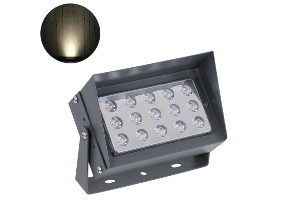 GLOBOSTAR® FLOODKAMY 90373 Προβολέας Σποτ Wall Washer με Αντιθαμβωτική Γρίλια LED 30W 3450lm 5° DC 24V Αδιάβροχο IP65 Φυσικό Λευκό 4500K Dimmable - Bridgelux SMD Chip - Γκρι Ανθρακί - Μ19.5 x Π10.7 x Υ9.5cm - 3 Χρόνια Εγγύηση GLOBOSTAR® FLOODKAMY 90373 Προβολέας Σποτ Wall Washer με Αντιθαμβωτική Γρίλια LED 30W 3450lm 5° DC 24V Αδιάβροχο IP65 Φυσικό Λευκό 4500K Dimmable - Bridgelux SMD Chip - Γκρι Ανθρακί - Μ19.5 x Π10.7 x Υ9.5cm - 3 Χρόνια Εγγύηση