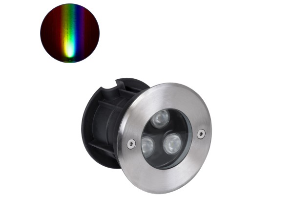 GLOBOSTAR® UNDERWATERHUNI 90416 Υποβρύχιο Χωνευτό Σποτ για Σιντριβάνια/Πισίνες LED 3W 300lm 30° DC 24V Αδιάβροχο IP68 Πολύχρωμο RGBW Dimmable DMX512 - Bridgelux SMD Chip - Ανοξείδωτο Ατσάλι SS304 - Μ10 x Π10 x Υ7.5cm / Q9.5 - 3 Χρόνια Εγγύηση GLOBOSTAR® UNDERWATERHUNI 90416 Υποβρύχιο Χωνευτό Σποτ για Σιντριβάνια/Πισίνες LED 3W 300lm 30° DC 24V Αδιάβροχο IP68 Πολύχρωμο RGBW Dimmable DMX512 - Bridgelux SMD Chip - Ανοξείδωτο Ατσάλι SS304 - Μ10 x Π10 x Υ7.5cm / Q9.5 - 3 Χρόνια Εγγύηση