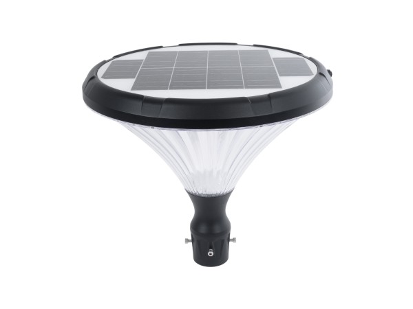 GLOBOSTAR® SOLARIOS 90502 Φωτιστικό Κεφαλής Post Top Πλατείας/Πάρκου/Κήπου LED 40W 2000lm 120° DC 5V με Ενσωματωμένο Φωτοβολταϊκό Panel 6V 12W & Επαναφορτιζόμενη Μπαταρία Li-ion 3.2V 15000mAh με Αισθητήρα Ημέρας-Νύχτας Αδιάβροχο IP65 Ψυχρό Λευκό 6000K - S GLOBOSTAR® SOLARIOS 90502 Φωτιστικό Κεφαλής Post Top Πλατείας/Πάρκου/Κήπου LED 40W 2000lm 120° DC 5V με Ενσωματωμένο Φωτοβολταϊκό Panel 6V 12W & Επαναφορτιζόμενη Μπαταρία Li-ion 3.2V 15000mAh με Αισθητήρα Ημέρας-Νύχτας Αδιάβροχο IP65 Ψυχρό Λευκό 6000K - S