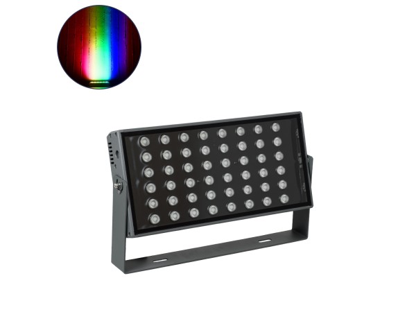 GLOBOSTAR® FLOODZANA 90559 Προβολέας Σποτ Wall Washer LED 100W 8000lm 30° DC 24V Αδιάβροχο IP65 Πολύχρωμο RGBW Dimmable DMX512 - Bridgelux SMD Chip - Γκρι Ανθρακί - Μ45.5 x Π28 x Υ10cm - 3 Χρόνια Εγγύηση GLOBOSTAR® FLOODZANA 90559 Προβολέας Σποτ Wall Washer LED 100W 8000lm 30° DC 24V Αδιάβροχο IP65 Πολύχρωμο RGBW Dimmable DMX512 - Bridgelux SMD Chip - Γκρι Ανθρακί - Μ45.5 x Π28 x Υ10cm - 3 Χρόνια Εγγύηση