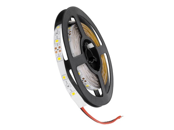 GLOBOSTAR® AVILA 90591 Ταινία LED 4.8W/m 280lm/m 120° DC 12V IP20 60 x SMD3528 Chip/m Φυσικό Λευκό 4500K Dimmable - Sanan SMD Chip - Μ500 x Π0.7 x Υ0.2cm - Ρολό 5 Μέτρων - 2 Χρόνια Εγγύηση