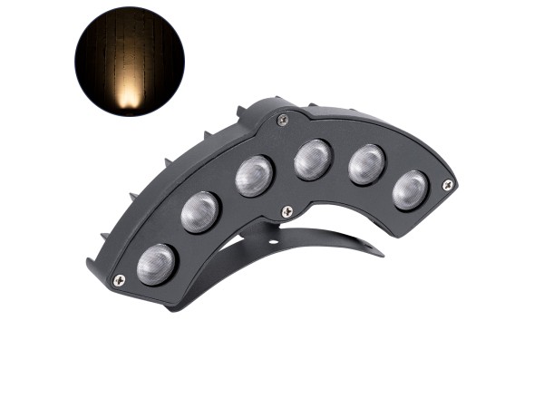 GLOBOSTAR® TREEGINA 90679 Κυρτή Μπάρα Φωτισμού Wall Washer για Φυτά - Δέντρα LED 6W 660lm 30° DC 24V Αδιάβροχο IP65 Θερμό Λευκό 2700K Dimmable - Bridgelux SMD Chip - Γκρι Ανθρακί - Μ18 x Π3.5 x Υ7cm - 3 Χρόνια Εγγύηση GLOBOSTAR® TREEGINA 90679 Κυρτή Μπάρα Φωτισμού Wall Washer για Φυτά - Δέντρα LED 6W 660lm 30° DC 24V Αδιάβροχο IP65 Θερμό Λευκό 2700K Dimmable - Bridgelux SMD Chip - Γκρι Ανθρακί - Μ18 x Π3.5 x Υ7cm - 3 Χρόνια Εγγύηση