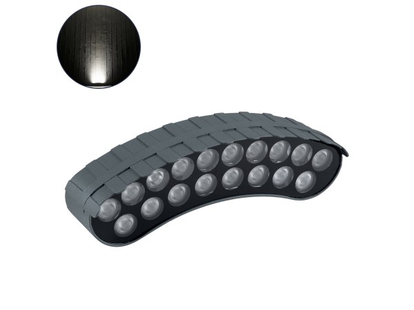 GloboStar® TREELIGHT-KINA 90685 Κυρτή Μπάρα Φωτισμού Wall Washer με Αντιθαμβωτική Γρίλια Ειδική για Φυτά - Δέντρα LED 18W 1710lm 30° DC 24V Αδιάβροχο IP65 Μ25 x Π6.5 x Υ6cm Φυσικό Λευκό 4500K - Γκρι Ανθρακί - 3 Years Warranty GloboStar® TREELIGHT-KINA 90685 Κυρτή Μπάρα Φωτισμού Wall Washer με Αντιθαμβωτική Γρίλια Ειδική για Φυτά - Δέντρα LED 18W 1710lm 30° DC 24V Αδιάβροχο IP65 Μ25 x Π6.5 x Υ6cm Φυσικό Λευκό 4500K - Γκρι Ανθρακί - 3 Years Warranty