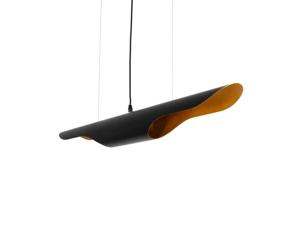 GLOBOSTAR® ESTERINA 999-0180 Μοντέρνο Κρεμαστό Φωτιστικό Οροφής με Ντουί 2 x E27 AC 220-240V IP20 - Μαύρο & Χρυσό - Μ100 x Π10 x Y10cm GLOBOSTAR® ESTERINA 999-0180 Μοντέρνο Κρεμαστό Φωτιστικό Οροφής με Ντουί 2 x E27 AC 220-240V IP20 - Μαύρο & Χρυσό - Μ100 x Π10 x Y10cm