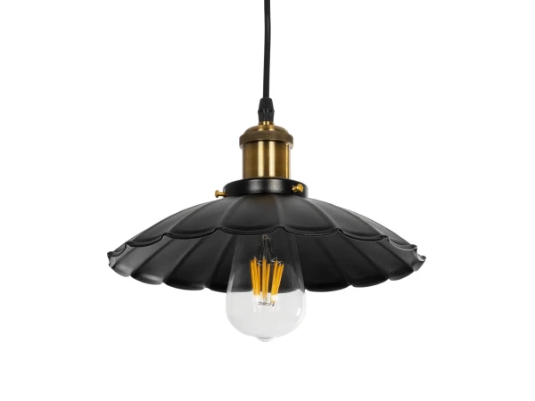 GLOBOSTAR® MARGI 999-0229 Vintage Κρεμαστό Φωτιστικό Οροφής με Ντουί 1 x E27 AC 220-240V IP20 - Μαύρο & Χρυσό - Μ26 x Π26 x Υ14cm GLOBOSTAR® MARGI 999-0229 Vintage Κρεμαστό Φωτιστικό Οροφής με Ντουί 1 x E27 AC 220-240V IP20 - Μαύρο & Χρυσό - Μ26 x Π26 x Υ14cm
