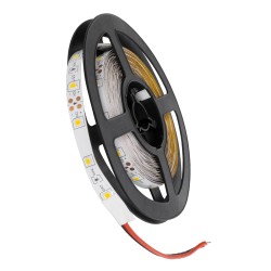 GLOBOSTAR® AVILA 90592 Ταινία LED 4.8W/m 260lm/m 120° DC 12V IP20 60 x SMD3528 Chip/m Θερμό Λευκό 2700K Dimmable - Sanan SMD Chip - Μ500 x Π0.7 x Υ0.2cm - Ρολό 5 Μέτρων - 2 Χρόνια Εγγύηση
