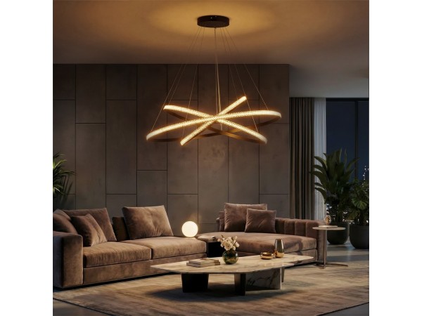 kelvo® DIAMOND KLV-101-0241-V2 Κρεμαστό Φωτιστικό Οροφής LED 150W 15000lm 180° AC 220-240V IP20 Ρυθμιζόμενο Λευκό CCT με Χειριστήριο από 2700K έως 6000K Dimmable - Lumileds SMD Chip - Μαύρο Ματ - Μ100 x Π100 x Υ100cm - 3 Χρόνια Εγγύηση kelvo® DIAMOND KLV-101-0241-V2 Κρεμαστό Φωτιστικό Οροφής LED 150W 15000lm 180° AC 220-240V IP20 Ρυθμιζόμενο Λευκό CCT με Χειριστήριο από 2700K έως 6000K Dimmable - Lumileds SMD Chip - Μαύρο Ματ - Μ100 x Π100 x Υ100cm - 3 Χρόνια Εγγύηση