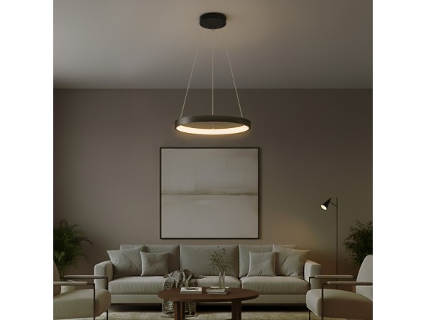 kelvo® NEMESIS KLV-101-0208 Κρεμαστό Φωτιστικό Οροφής LED 45W 4500lm 180° AC 220-240V IP20 Ρυθμιζόμενο Λευκό CCT με Χειριστήριο από 2700K έως 6000K Dimmable - Lumileds SMD Chip - Μαύρο Ματ - Μ60 x Π60 x Υ4cm - 3 Χρόνια Εγγύηση kelvo® NEMESIS KLV-101-0208 Κρεμαστό Φωτιστικό Οροφής LED 45W 4500lm 180° AC 220-240V IP20 Ρυθμιζόμενο Λευκό CCT με Χειριστήριο από 2700K έως 6000K Dimmable - Lumileds SMD Chip - Μαύρο Ματ - Μ60 x Π60 x Υ4cm - 3 Χρόνια Εγγύηση