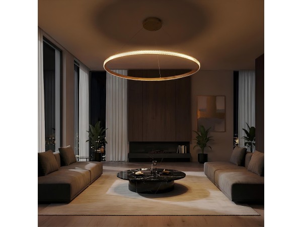 kelvo® DIAMOND KLV-101-0232 Κρεμαστό Φωτιστικό Οροφής LED 67W 6700lm 180° AC 220-240V IP20 Ρυθμιζόμενο Λευκό CCT με Χειριστήριο από 2700K έως 6000K Dimmable - Lumileds SMD Chip - Χρυσό Πλατίνα - Μ80 x Π80 x Υ3cm - 3 Χρόνια Εγγύηση kelvo® DIAMOND KLV-101-0232 Κρεμαστό Φωτιστικό Οροφής LED 67W 6700lm 180° AC 220-240V IP20 Ρυθμιζόμενο Λευκό CCT με Χειριστήριο από 2700K έως 6000K Dimmable - Lumileds SMD Chip - Χρυσό Πλατίνα - Μ80 x Π80 x Υ3cm - 3 Χρόνια Εγγύηση