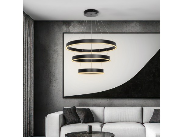 kelvo® VENOM KLV-101-0199 Κρεμαστό Φωτιστικό Οροφής LED 120W 12000lm 120° AC 220-240V IP20 Ρυθμιζόμενο Λευκό CCT με Χειριστήριο από 2700K έως 6000K Dimmable - Lumileds SMD Chip - Μαύρο Ματ - Μ80 x Π80 x Υ80cm - 3 Χρόνια Εγγύηση kelvo® VENOM KLV-101-0199 Κρεμαστό Φωτιστικό Οροφής LED 120W 12000lm 120° AC 220-240V IP20 Ρυθμιζόμενο Λευκό CCT με Χειριστήριο από 2700K έως 6000K Dimmable - Lumileds SMD Chip - Μαύρο Ματ - Μ80 x Π80 x Υ80cm - 3 Χρόνια Εγγύηση