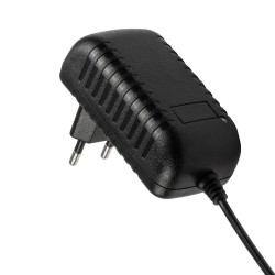 GLOBOSTAR® VOLTIX GLB-107-0006 Τροφοδοτικό/Μετασχηματιστής Class II SELV 24W 1A AC 220-240V σε DC 24V IP20 - Μαύρο Ματ - Μ8 x Π4.2 x Υ2.8cm - 3 Χρόνια Εγγύηση
