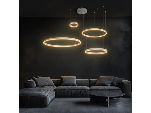 kelvo® VENOM KLV-101-0203 Κρεμαστό Φωτιστικό Οροφής LED 150W 15000lm 120° AC 220-240V IP20 Ρυθμιζόμενο Λευκό CCT με Χειριστήριο από 2700K έως 6000K Dimmable - Lumileds SMD Chip - Λευκό Ματ - Μ150 x Π90 x Υ60cm - 3 Χρόνια Εγγύηση kelvo® VENOM KLV-101-0203 Κρεμαστό Φωτιστικό Οροφής LED 150W 15000lm 120° AC 220-240V IP20 Ρυθμιζόμενο Λευκό CCT με Χειριστήριο από 2700K έως 6000K Dimmable - Lumileds SMD Chip - Λευκό Ματ - Μ150 x Π90 x Υ60cm - 3 Χρόνια Εγγύηση