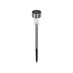 GLOBOSTAR® SOLARDECOR 71522 Διακοσμητικό Φωτιστικό Κήπου LED 1W 30lm 180° DC 5V με Φωτοβολταϊκό Panel 5V 0.1W & Επαναφορτιζόμενη Μπαταρία Li-ion 3.2V 600mAh Αδιάβροχο IP65 Πολύχρωμο RGB - Μ5.5 x Π5.5 x Υ36.5cm - 2 Χρόνια Εγγύηση