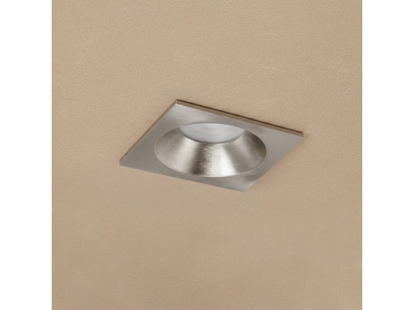 kelvo® EPSILON KLV-101-0049 Χωνευτό Φωτιστικό Downlight Σποτ Μπάνιου για Λάμπα MR16 με Ντουί GU10 AC 220-240V Αδιάβροχο IP65 - Νίκελ Βούρτσας - Μ8.5 x Π8.5 x Υ4.4cm / Q7.5cm x 7.5cm kelvo® EPSILON KLV-101-0049 Χωνευτό Φωτιστικό Downlight Σποτ Μπάνιου για Λάμπα MR16 με Ντουί GU10 AC 220-240V Αδιάβροχο IP65 - Νίκελ Βούρτσας - Μ8.5 x Π8.5 x Υ4.4cm / Q7.5cm x 7.5cm