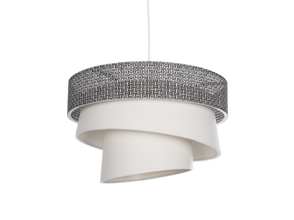 GLOBOSTAR® SIERA 203-0170 Μοντέρνο Κρεμαστό Φωτιστικό Οροφής με Ντουί 1 x E27 AC 220-240V IP20 - Μαύρο & Λευκό - Μ38 x Π38 x Υ26cm GLOBOSTAR® SIERA 203-0170 Μοντέρνο Κρεμαστό Φωτιστικό Οροφής με Ντουί 1 x E27 AC 220-240V IP20 - Μαύρο & Λευκό - Μ38 x Π38 x Υ26cm