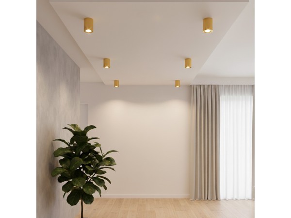 kelvo® AKIRA KLV-101-0027 Κινούμενο Φωτιστικό Downlight Σποτ για Λάμπα MR16 με Ντουί GU10 AC 220-240V IP20 - Χρυσό Βούρτσας - Μ8 x Π8 x Υ10cm kelvo® AKIRA KLV-101-0027 Κινούμενο Φωτιστικό Downlight Σποτ για Λάμπα MR16 με Ντουί GU10 AC 220-240V IP20 - Χρυσό Βούρτσας - Μ8 x Π8 x Υ10cm