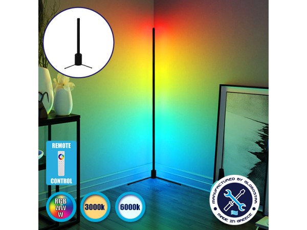 Μοντέρνο Minimal Επιτραπέζιο Μαύρο Φωτιστικό 50cm LED 10 Watt με Ασύρματο Χειριστήριο 2.4G RF & Dimmer RGBW+WW Πολύχρωμο - Ψυχρό - Ημέρας - Θερμό GloboStar ALIEN Design GLOBO-50-9 Μοντέρνο Minimal Επιτραπέζιο Μαύρο Φωτιστικό 50cm LED 10 Watt με Ασύρματο Χειριστήριο 2.4G RF & Dimmer RGBW+WW Πολύχρωμο - Ψυχρό - Ημέρας - Θερμό GloboStar ALIEN Design GLOBO-50-9