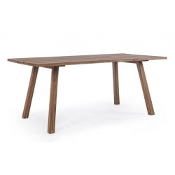 Τραπέζι Glasgow Εξωτερικού Χώρου Ξύλινο Καφέ 180x90x75εκ. - Καφέ