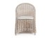 Πολυθρόνα Martin Εξωτερικού Χώρου Λευκή Rattan 60x67x89εκ. - Μπεζ