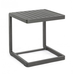 βοηθητικό τραπέζι KONNOR ανθρακί 40x40x45εκ. - Γκρι