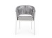 Καρέκλα Με Μπράτσα Florencia WG20 Ανοιχτό Γκρι 57x60x80εκ. - Γκρι Καρέκλα Με Μπράτσα Florencia WG20 Ανοιχτό Γκρι 57x60x80εκ. - Γκρι