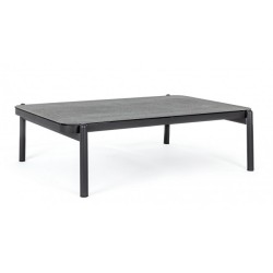 Τραπέζι Μέσης Florencia WG21 Γκρι 120x75x36εκ. - Γκρι