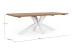 Τραπεζαρία Ramsey Μασίφ Ξύλο Καφέ-Λευκή 240x100x77εκ. - Καφέ Τραπεζαρία Ramsey Μασίφ Ξύλο Καφέ-Λευκή 240x100x77εκ. - Καφέ