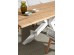 Τραπεζαρία Ramsey Μασίφ Ξύλο Καφέ-Λευκή 240x100x77εκ. - Καφέ Τραπεζαρία Ramsey Μασίφ Ξύλο Καφέ-Λευκή 240x100x77εκ. - Καφέ