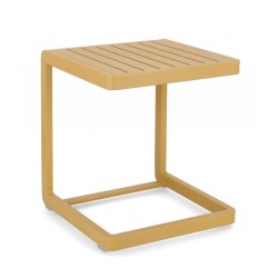 Βοηθητικό Τραπεζάκι Konnor Κίτρινο 40x40x45 εκ. - Κίτρινο
