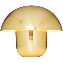 Επιτραπέζιο φωτιστικό Mushroom Brass 50x50x44εκ - Χρυσό