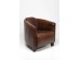 Πολυθρόνα Cigar Lounge Δερμάτινη Καφέ 72x83x70εκ - Καφέ