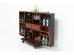 Μπαρ Colonial Trunk Small 66x44.5x83εκ - Μαύρο Μπαρ Colonial Trunk Small 66x44.5x83εκ - Μαύρο