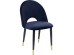 Καρέκλα Iris Velvet Μπλε (Σετ 2) 49x54x84εκ - Μπλε