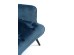 Πολυθρόνα Vicky Velvet Μπλε 59x63x92εκ - Μπλε