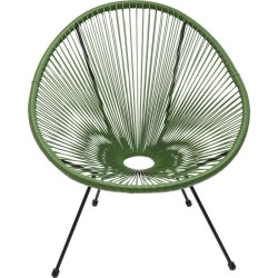 Πολυθρόνα Acapulco Πράσινη 73x78x85εκ - Πράσινο