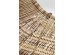 Καρέκλα Tansania Μπεζ/Μαύρη 53,5x56x81,5 εκ - Μπεζ