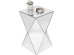 Βοηθητικό Τραπεζάκι Καθρέφτης Luxury Triangle 32x32x53.5εκ - Ασημί Βοηθητικό Τραπεζάκι Καθρέφτης Luxury Triangle 32x32x53.5εκ - Ασημί