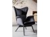 Πολυθρόνα Tudor Velvet Μαύρη 78x80x100εκ - Μαύρο