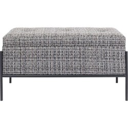 Παγκάκι-Μπαούλο Buttons Storage Γκρι 80x40x43 εκ. 80x40x43εκ