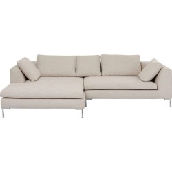 Καναπές Γωνία Gianni Αριστερός Μπεζ 290x167x88εκ - Μπεζ