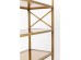 Βιβλιοθήκη  Loft Amber Μεταλλική Χρυσή 220*100*46εκ. - Χρυσό