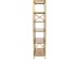 Βιβλιοθήκη  Loft Amber Μεταλλική Χρυσή 220*100*46εκ. - Χρυσό